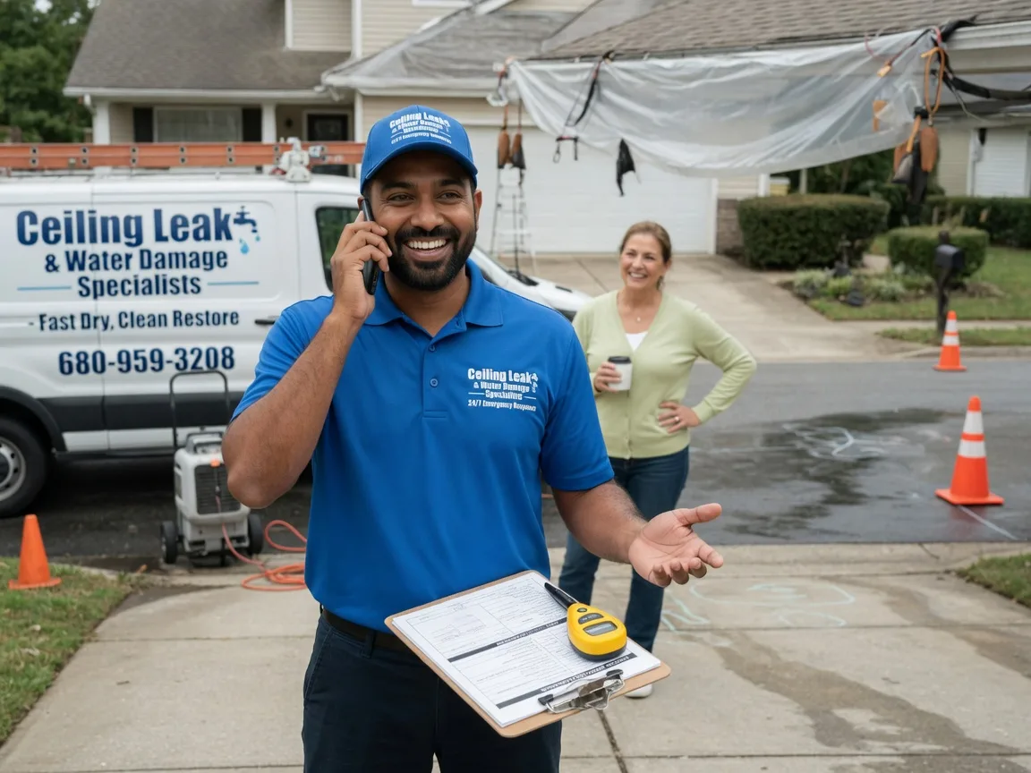 Ceiling Leak Cleanup Butte City, CA FAQs